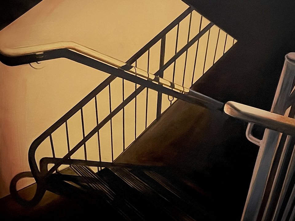 Film Noir Stairwell