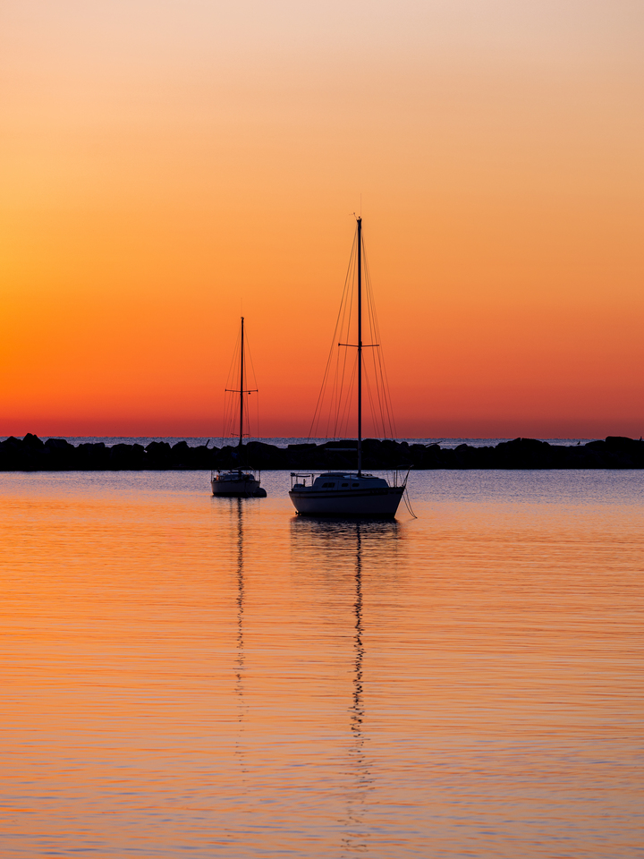 Dawn Reflections at South Shore