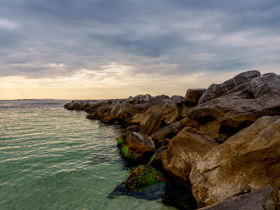 Beside A Destin Jetty