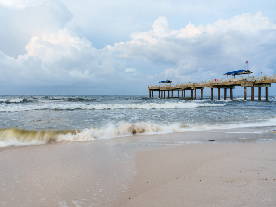 Rolling Waves Orange Beach Coast