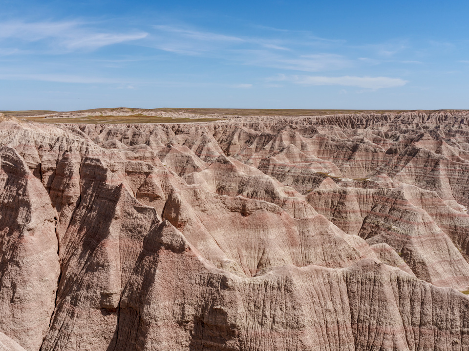 Big Badlands Overlook Rock Maze