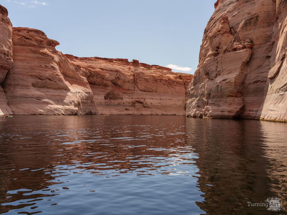 Antelope Canyon Water Channel Vertical