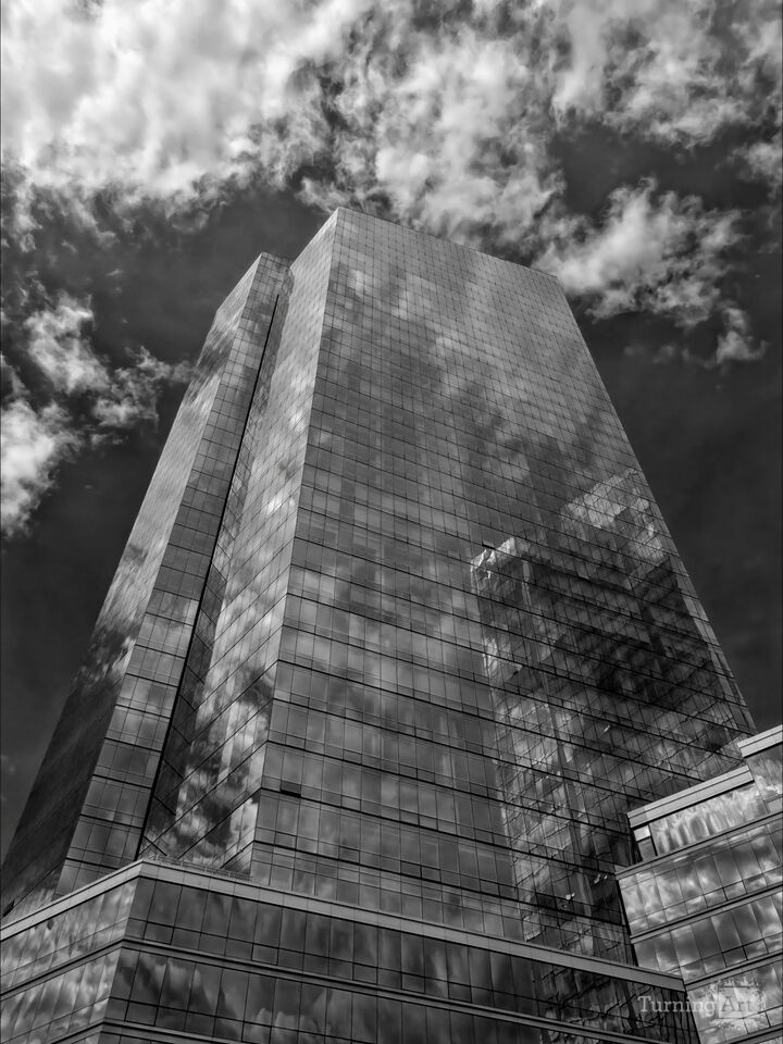 Office Buildings and Clouds White Plains NY 