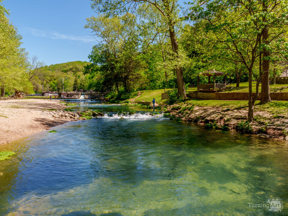 Emerald Waters Of Roaring River State Park