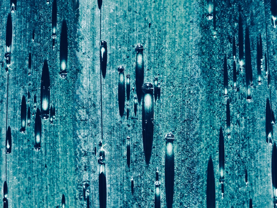 Glistening Raindrops