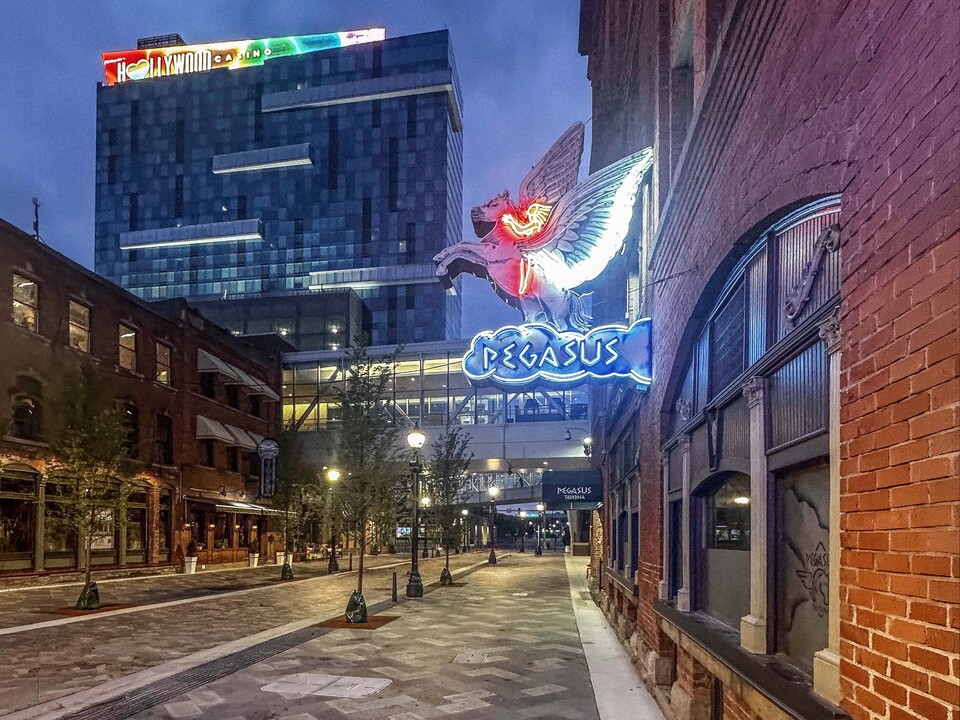 Pegasus Neon Nights - Greektown Detroit