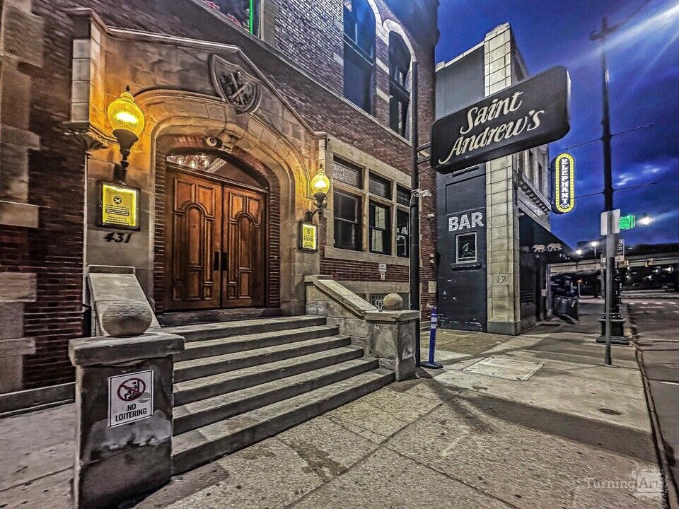 Saint Andrew's Hall After Dark - Detroit