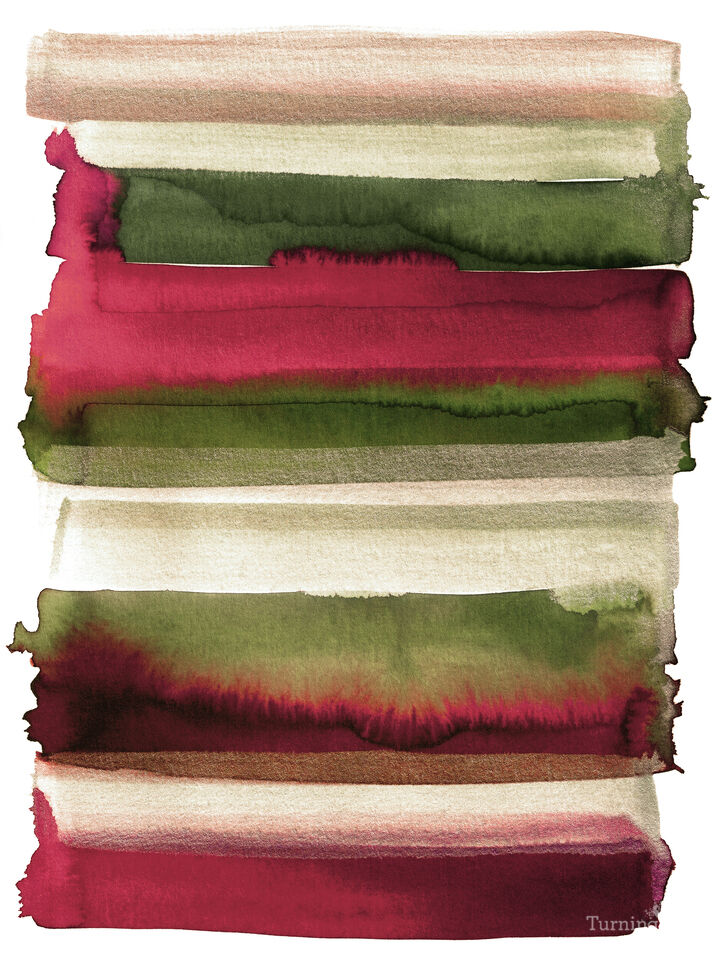 OUTSIDE THE LINES 6 BOLD COLORFUL WATERCOLOR LINES PAINTING