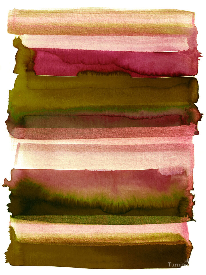 OUTSIDE THE LINES 7 BOLD COLORFUL WATERCOLOR LINES PAINTING
