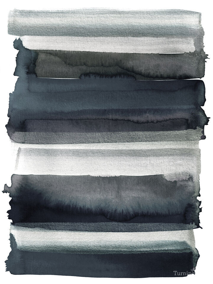 OUTSIDE THE LINES 15 BOLD NEUTRAL WATERCOLOR LINES PAINTING