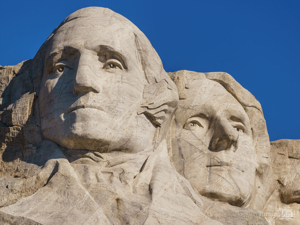 Mount Rushmore Washington And Jefferson