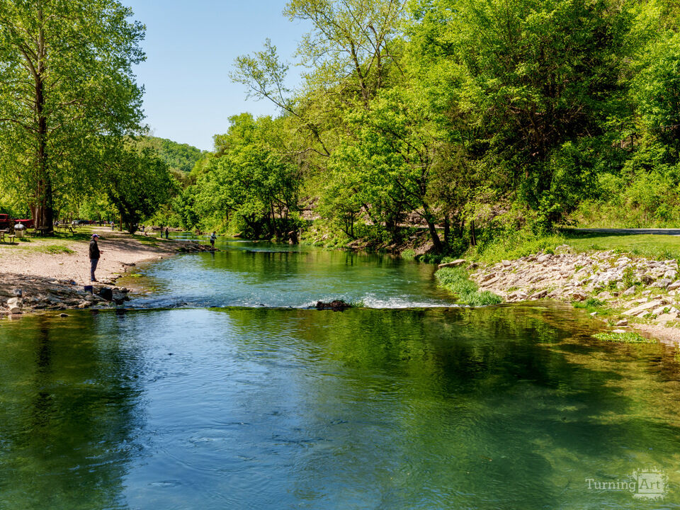 Roaring River Riverbank Fishing