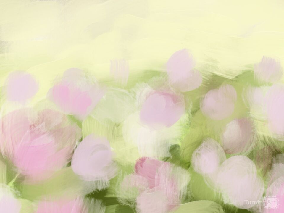 Soft Bloom Abstract