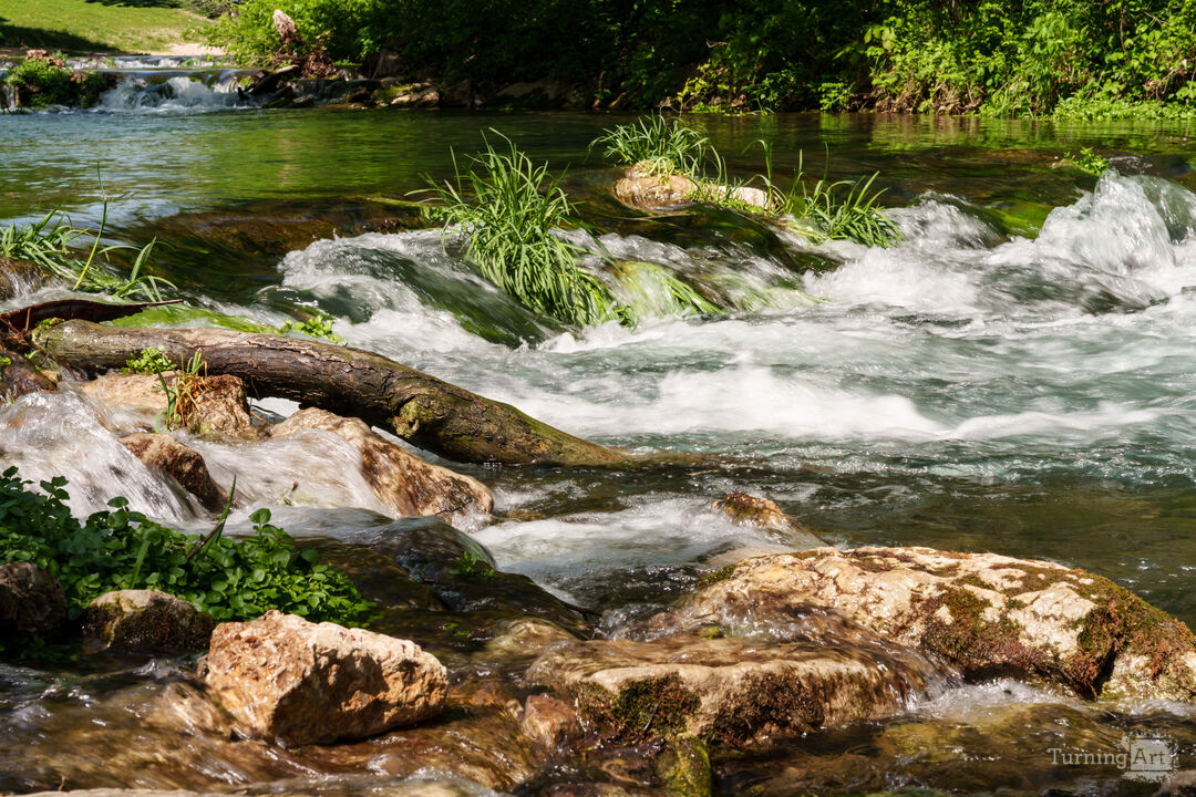 Cascades Flowing Through The Ozarks
