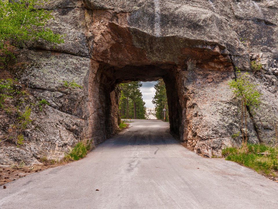 Scovel Johnson Tunnel Rushmore View