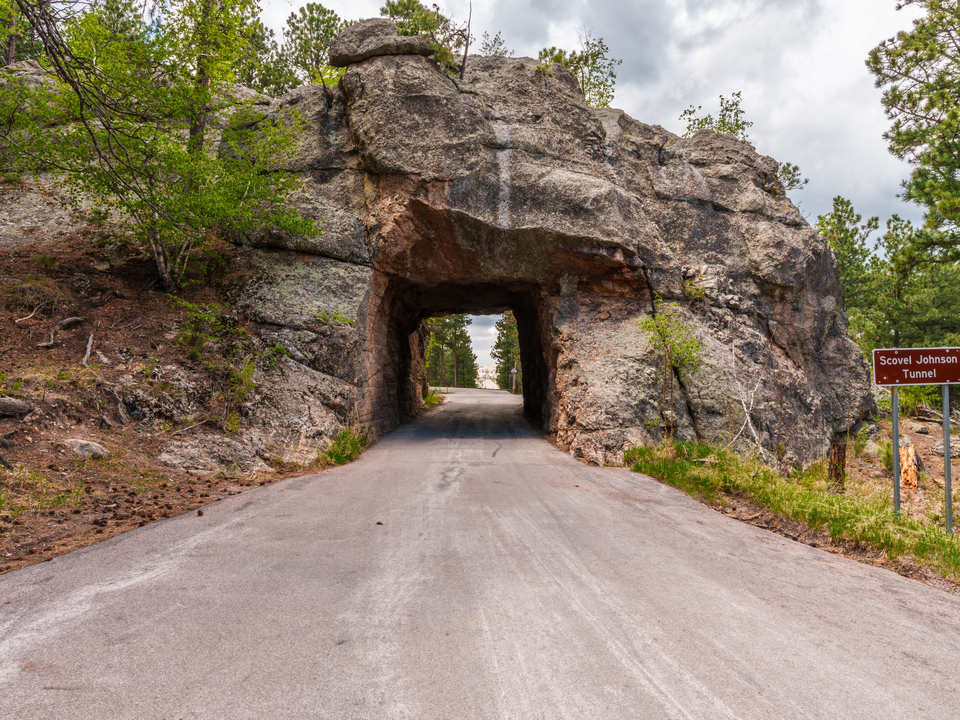 Scovel Johnson Tunnel Iron Mountain Road