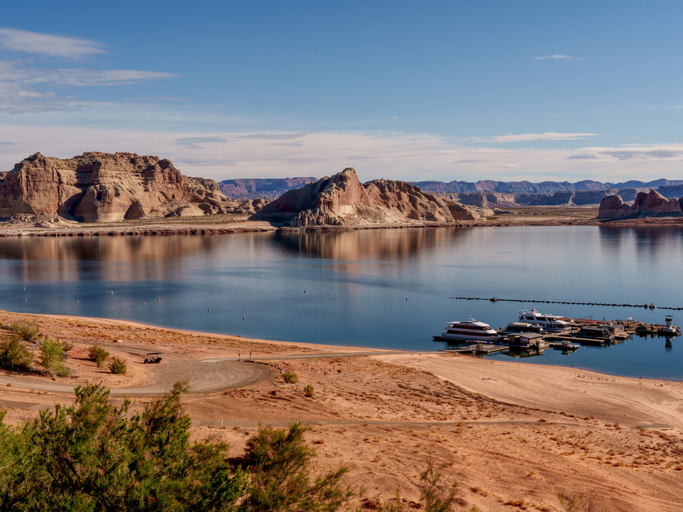 Soft Morning Light Over Lake Powell