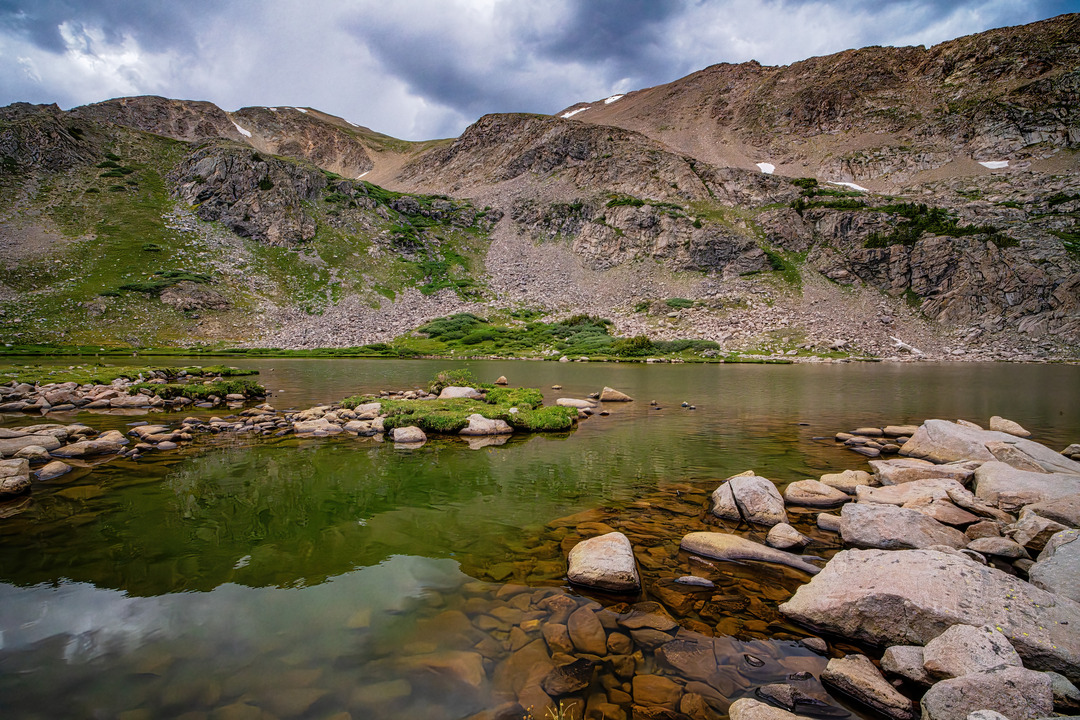 Storm Clouds Over Herman Lake