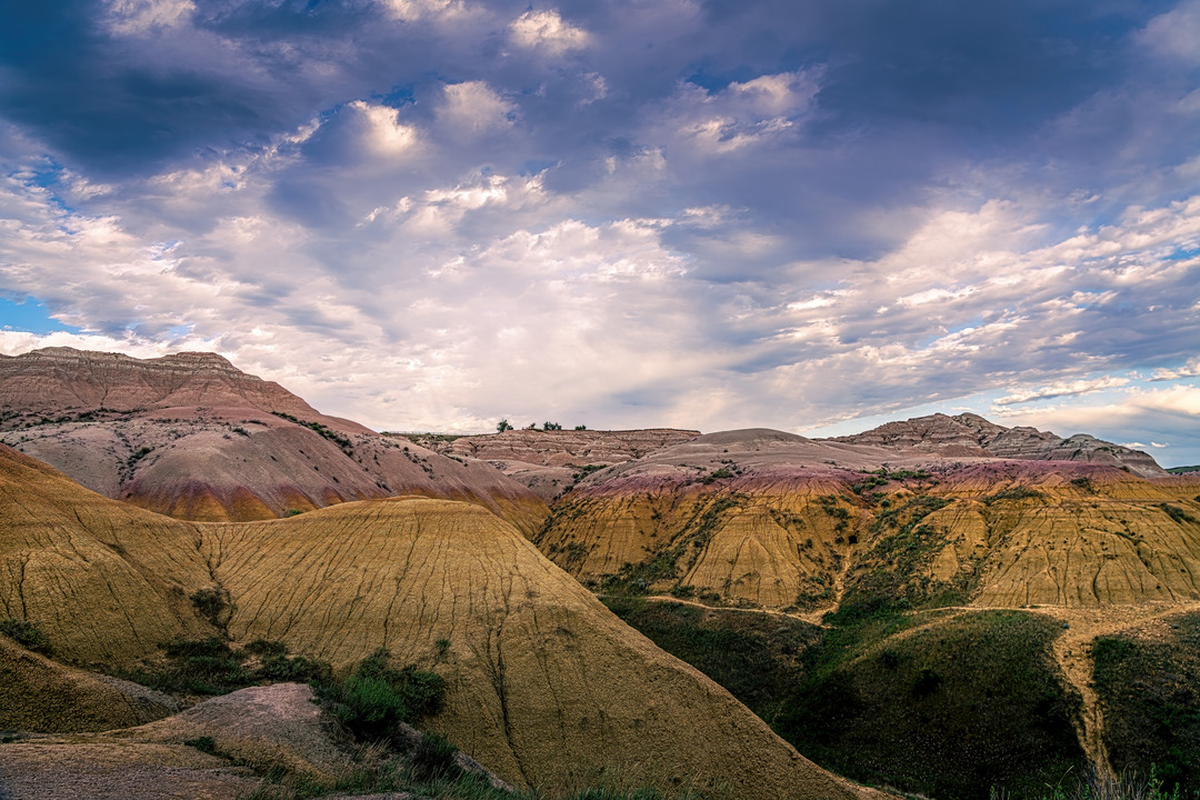 Yellow Mounds - Badlands National Park
