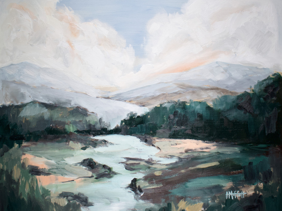 Misty Mountain Stream