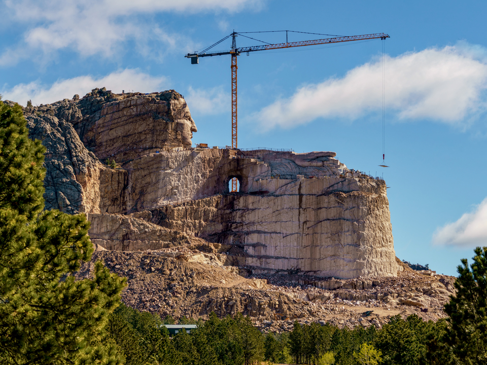 Crazy Horse Side Profile