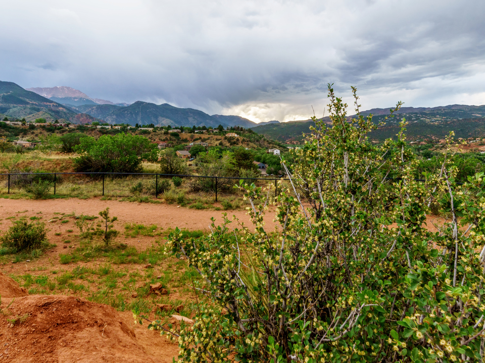 Pikes Peak Under The Storm