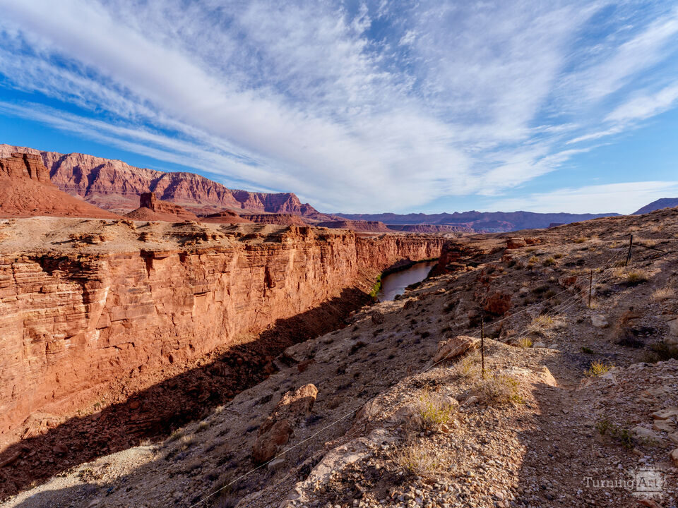 Colorado River Through Arizona Marble Canyon