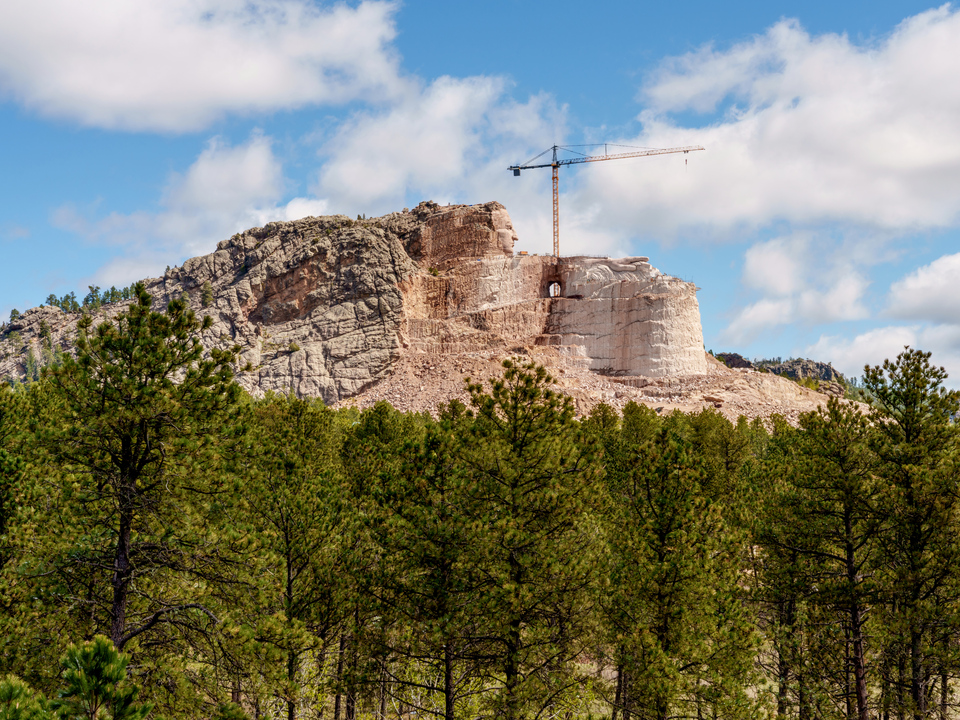 Crazy Horse Memorial Overlook