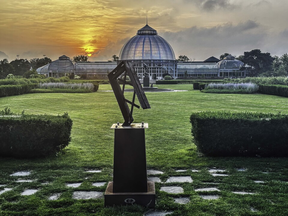 Belle Isle Conservatory at Sunrise  Detroit MI
