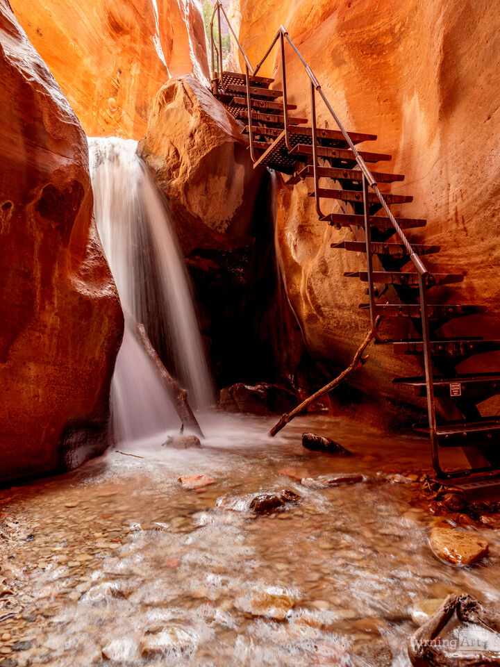 Kanarra Falls And The Canyon Staircase