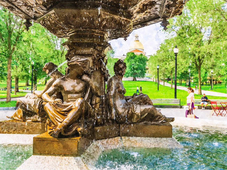 Summer on Boston Common No.3