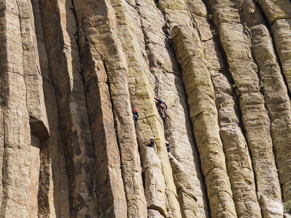 Climbing Devils Tower