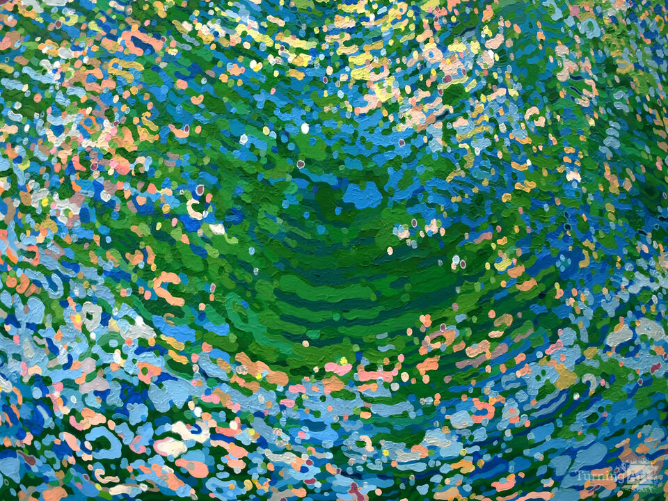Green Garden Reflections