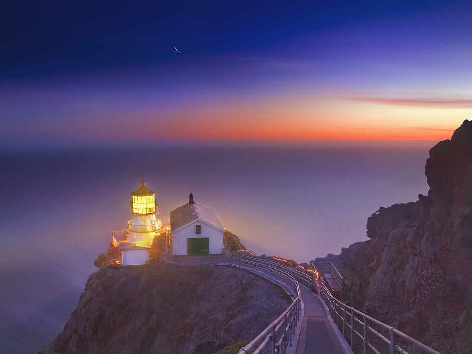 Night at Point Reyes Lighthouse