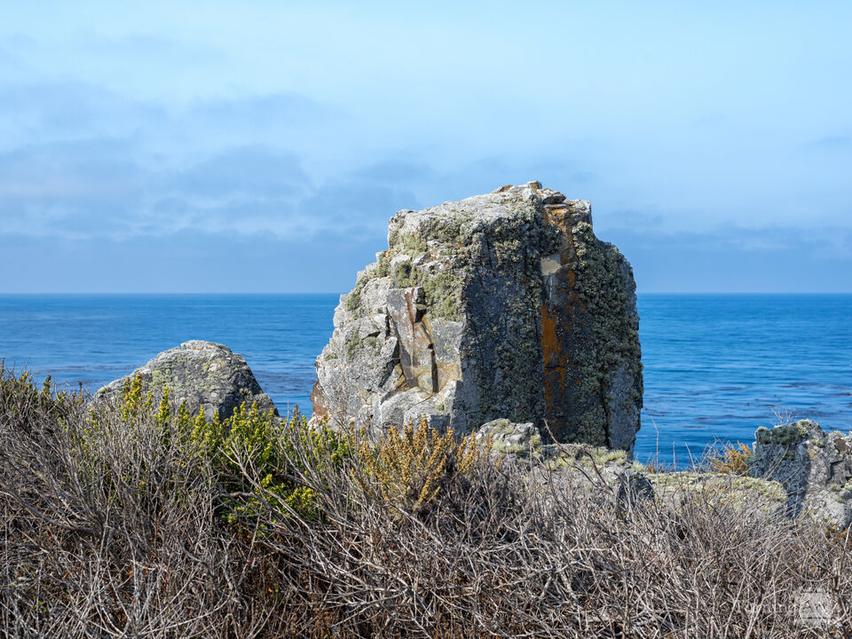 Standing Stones By The Sea - Big Sur California  