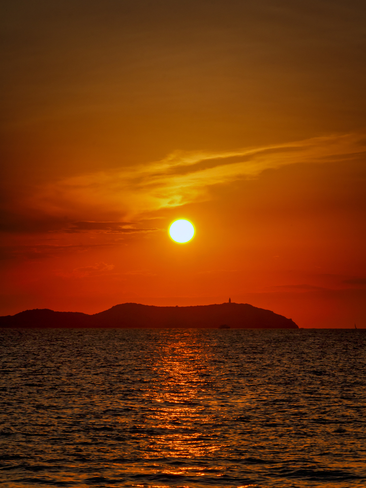 Fiery Sunset in Iberia