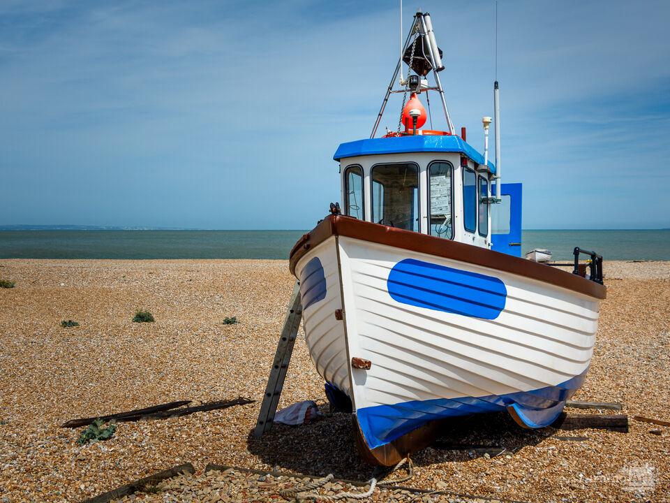 Blue Bow at Dungeness