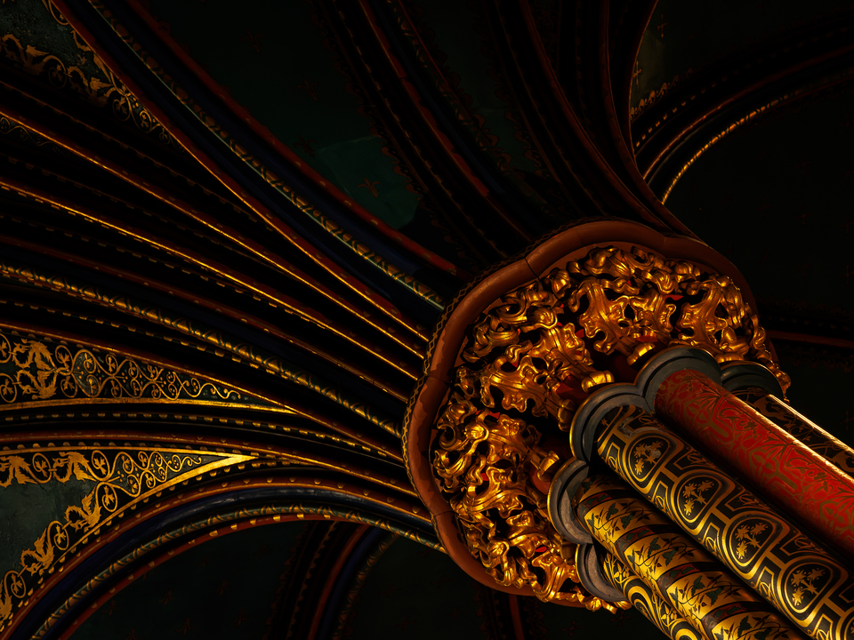 The Gilded Ribs of Notre Dame