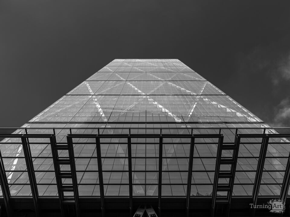 Steel Ascendant: The Cheesegrater in Noir