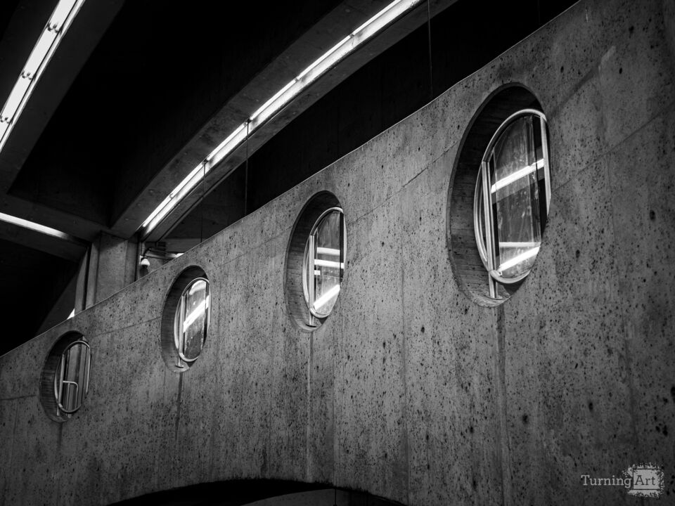 Portholes at Parc Station
