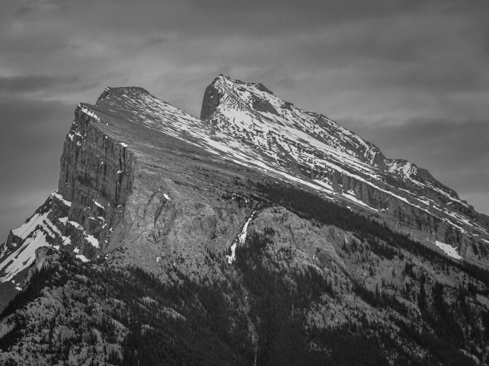 The Escarpment of Mount Rundle