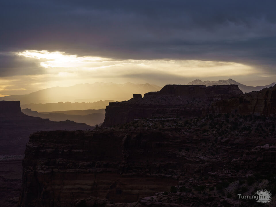 Canyonlands When The Sun Breaks Through