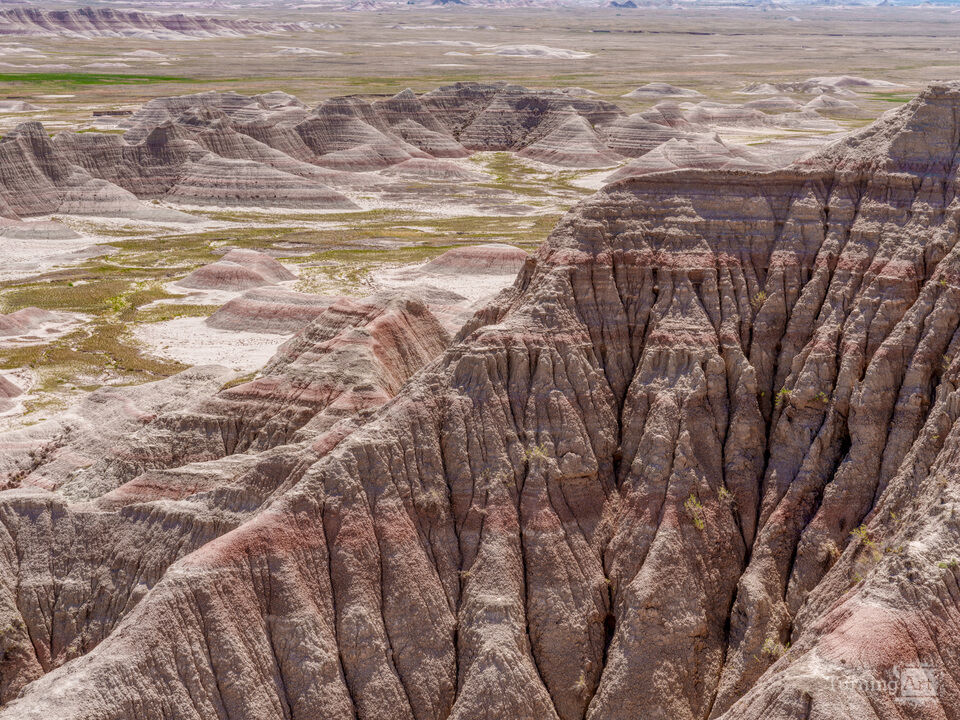 Rock Details Big Badlands Overlook