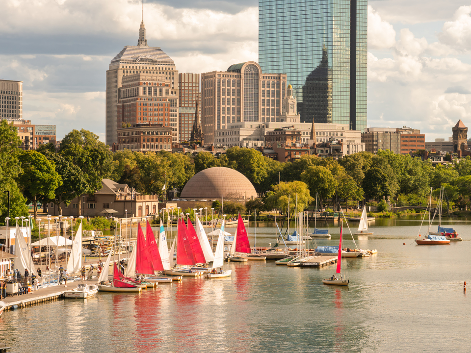 Late Afternoon in the Charles River Lagoon