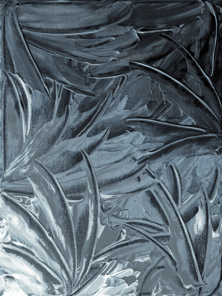 WATER FLOWERS 6 BOLD - ABSTRACT FLORAL PAINTING