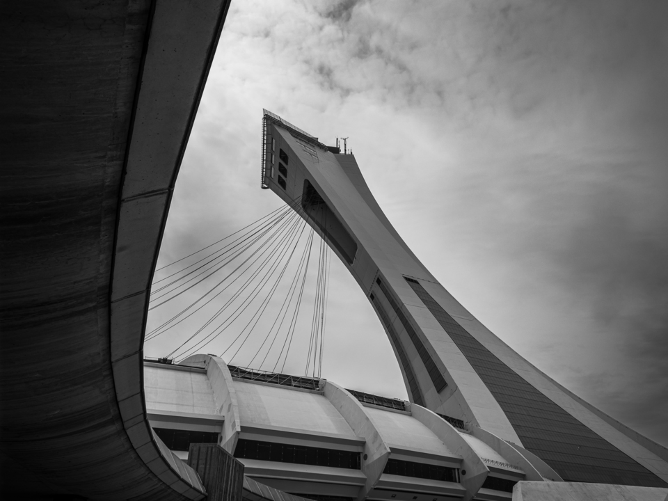 Brutalist Frame (Montreal Olympic Tower)