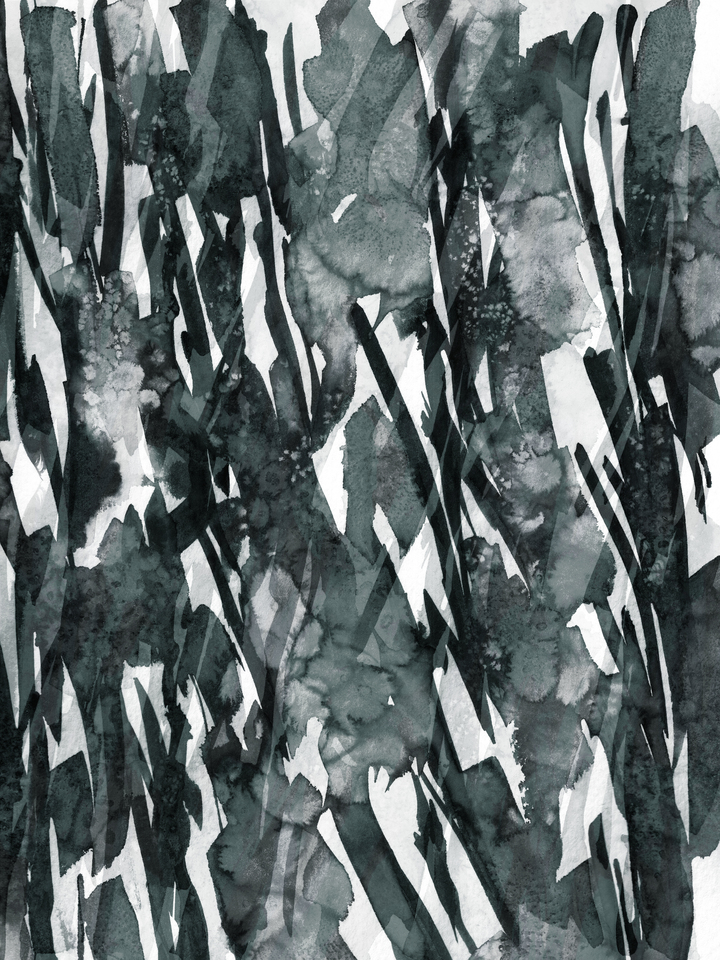 FROSTY BOUQUET 11 GREY NEUTRAL ABSTRACT ORGANIC PAINTING