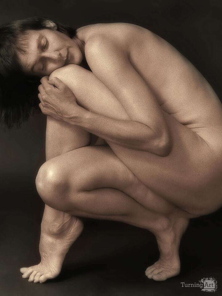 Kneeling Nude