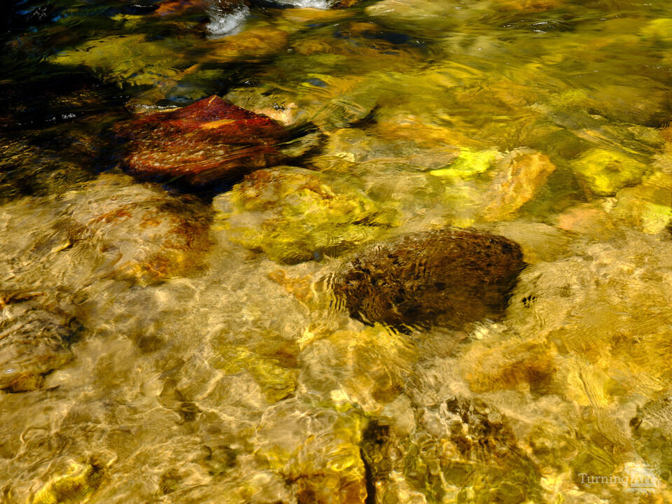 Crystal Clear Waters of Crazy Woman Creek Wyoming