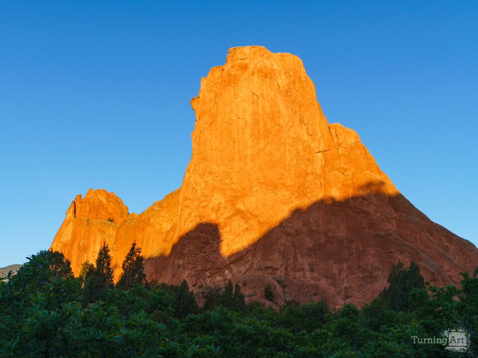 Montezuma Tower Garden Of The Gods